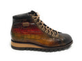Scarpe Harris polacchino stampa cocco Osaka razza shade lino U17HA184