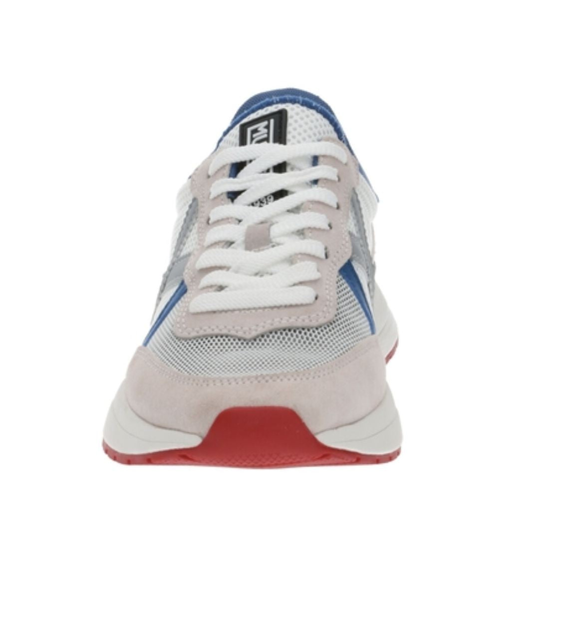 Scarpe Munich sneaker running soon 44 pelle scamosciata/ tessuto white/ blu US23MU04 8904044