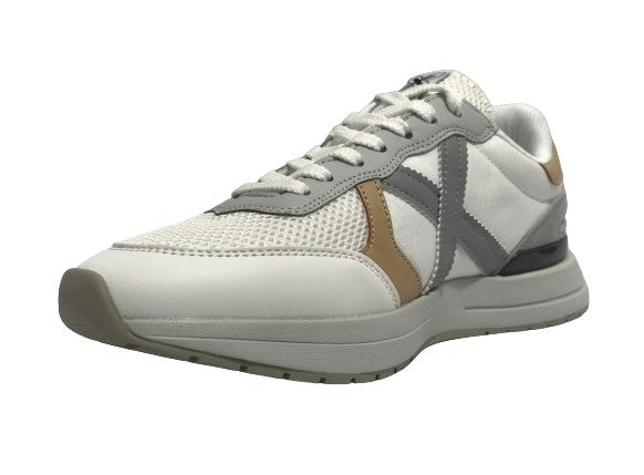 Scarpe Munich sneaker running soon 57 ecopelle/ tessuto white/ grey US24MU06 8904057
