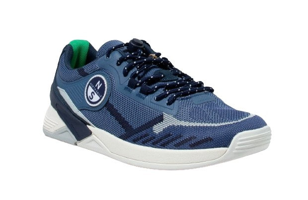 Scarpe North Sails sneaker Skipper Tint 030 ecosuede/ tessuto mesh dusty blue US24NS02
