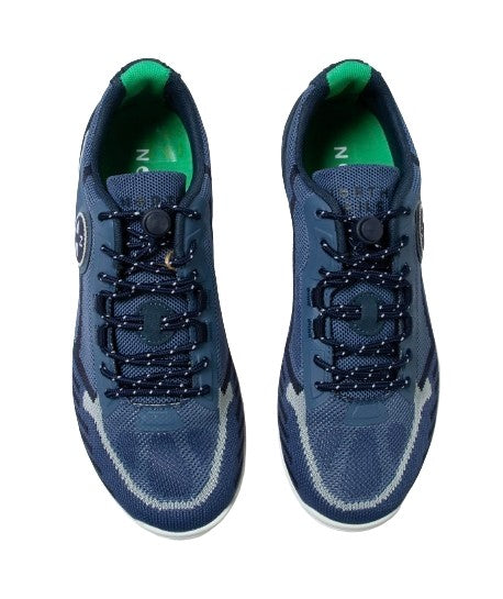 Scarpe North Sails sneaker Skipper Tint 030 ecosuede/ tessuto mesh dusty blue US24NS02