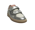 Scarpe 2B12 sneaker MiniPlay-117 pelle bianco/argento ZS25QB01