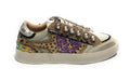 Scarpe donna sneaker Emanuélle Vee Olivia strass P003 combi multi animalier D26EV18 452P-500-14-P003CB\MUA