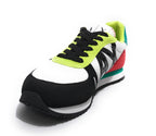 Scarpe donna Armani Exchange sneaker nylon/ ecosuede bianco/ multicolor DS21AX03 XDX031