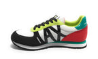 Scarpe donna Armani Exchange sneaker nylon/ ecosuede bianco/ multicolor DS21AX03 XDX031