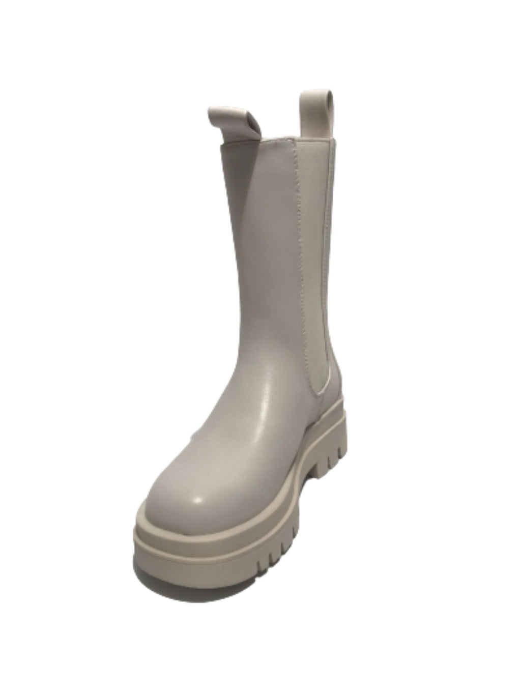 Scarpe donna Gold&gold stivaletto biker in ecopelle bianco con fondo carrarmato D22GG23 GR180