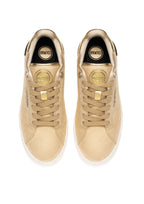 Scarpe donna Colmar sneaker Clayton Lux 119 pelle/ tessuto gold DS23CO05