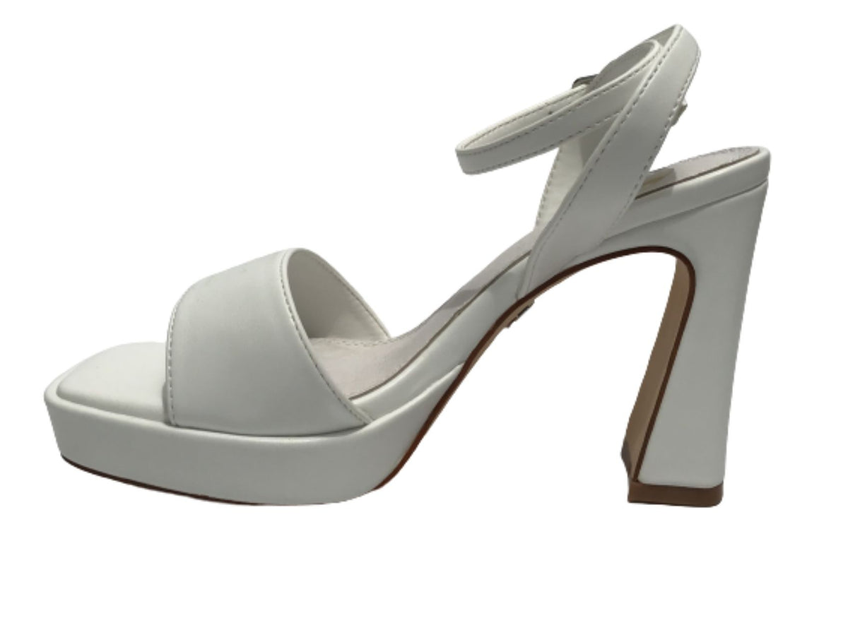 Scarpe donna Gold&gold sandalo con tacco ecopelle bianco DS23GG54 GY312