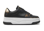Scarpe donna Guess sneaker Queenz ecopelle black/ brown D25GU07 FLTQNZFAL12