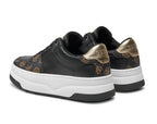 Scarpe donna Guess sneaker Queenz ecopelle black/ brown D25GU07 FLTQNZFAL12