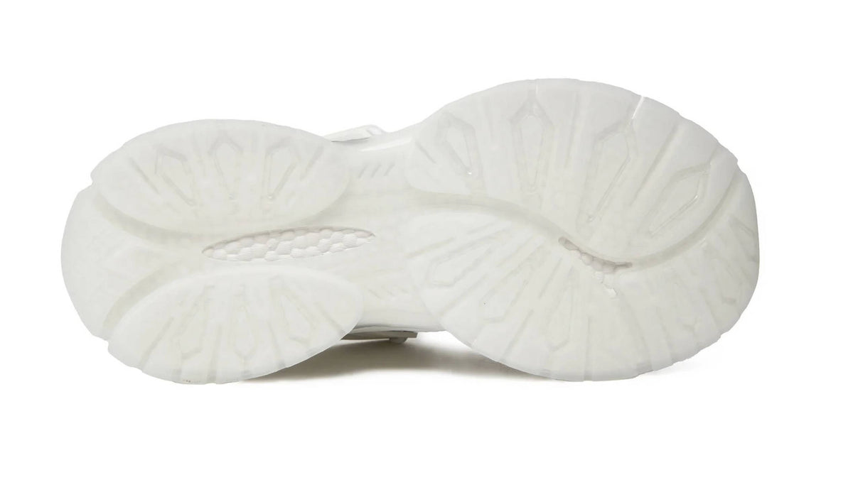 Scarpe donna Guess sneaker zeppa Belluna mesh/ ecopelle white DS25GU32 FLJBLLELE12