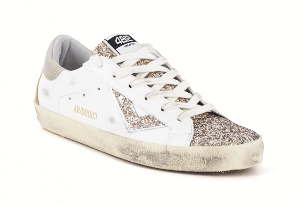 Scarpe donna 4B12 bianco/cappuccino DS25QB04 SUPRIME-D311