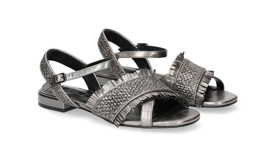 Scarpe donna sandalo Liu-jo Astra pewter DS21LJ21 SA1021