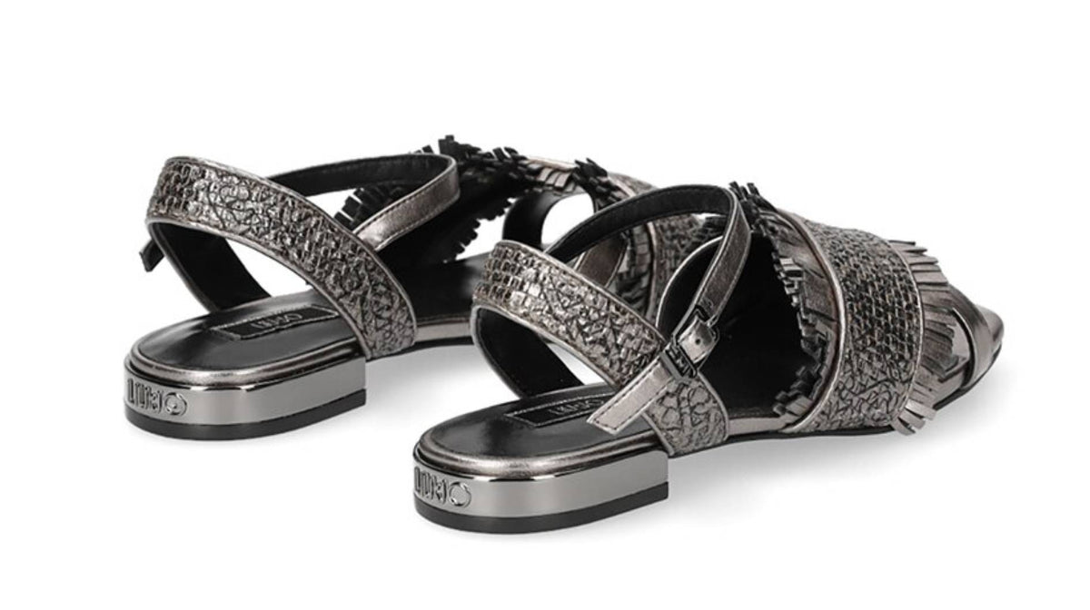 Scarpe donna sandalo Liu-jo Astra pewter DS21LJ21 SA1021