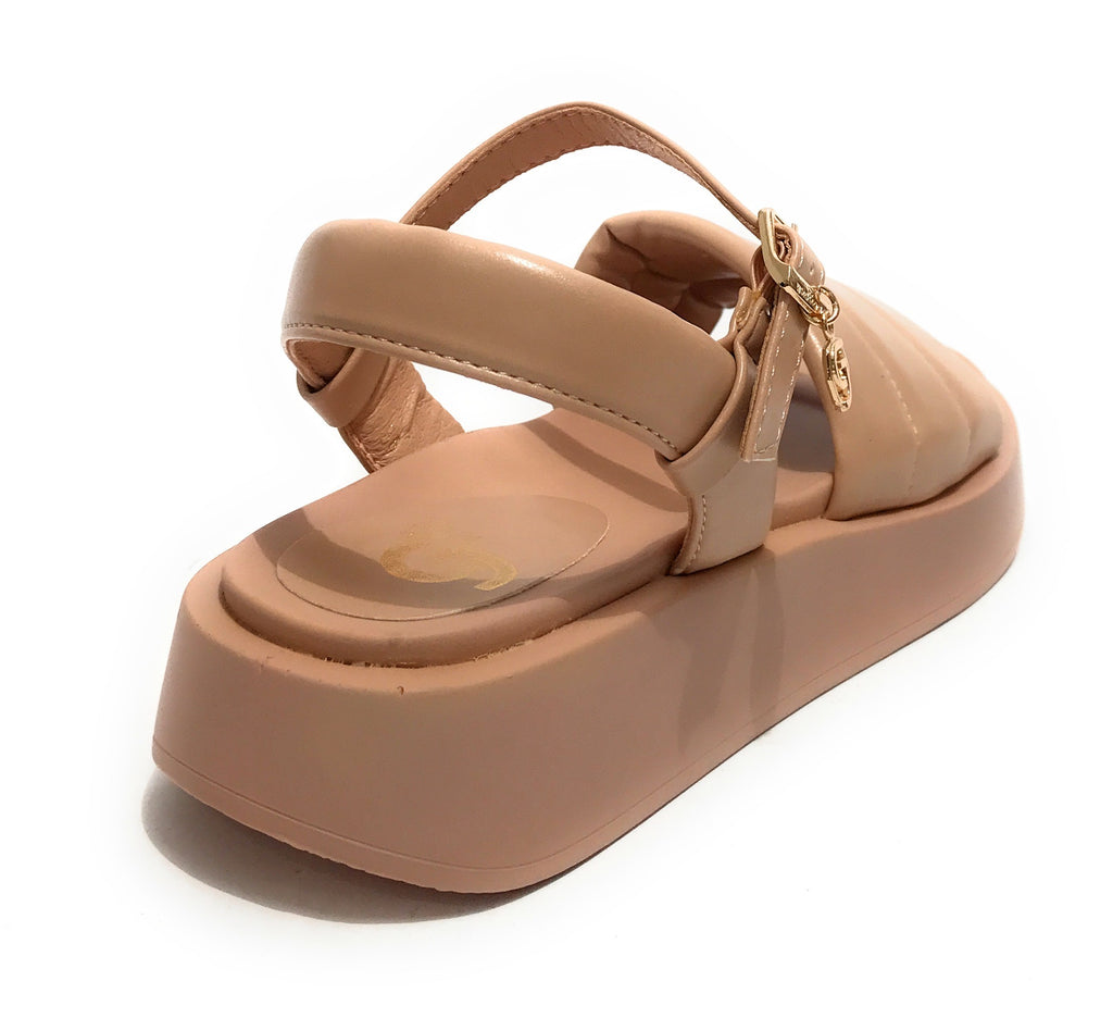 Scarpe donna Gold&gold sandalo con zeppa rosa DS22GG29 GJ630