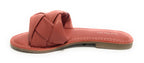Ciabatta donna US Polo Linda 003 pelle fondo gomma pink DS23UP04
