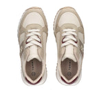 Scarpe Tommy Hilfiger sneaker monogram beige/ off white D25TH01 T3A9-33548-1695B057