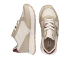 Scarpe Tommy Hilfiger sneaker monogram beige/ off white D25TH01 T3A9-33548-1695B057