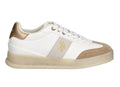 Scarpe US Polo Donna sneaker Campy 004 in white/ cream D26UP12