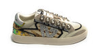 Scarpe donna sneaker Emanuélle Vee Olivia strass P003 combi multi tiger D26EV19 452P-500-14-P003CB\MUTG