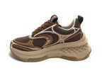 Scarpe donna sneaker Emanuélle Vee Arcade bronze/ brown D26EV16 452P-504-10-T168C