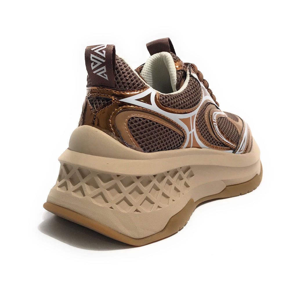 Scarpe donna sneaker Emanuélle Vee Arcade bronze/ brown D26EV16 452P-504-10-T168C
