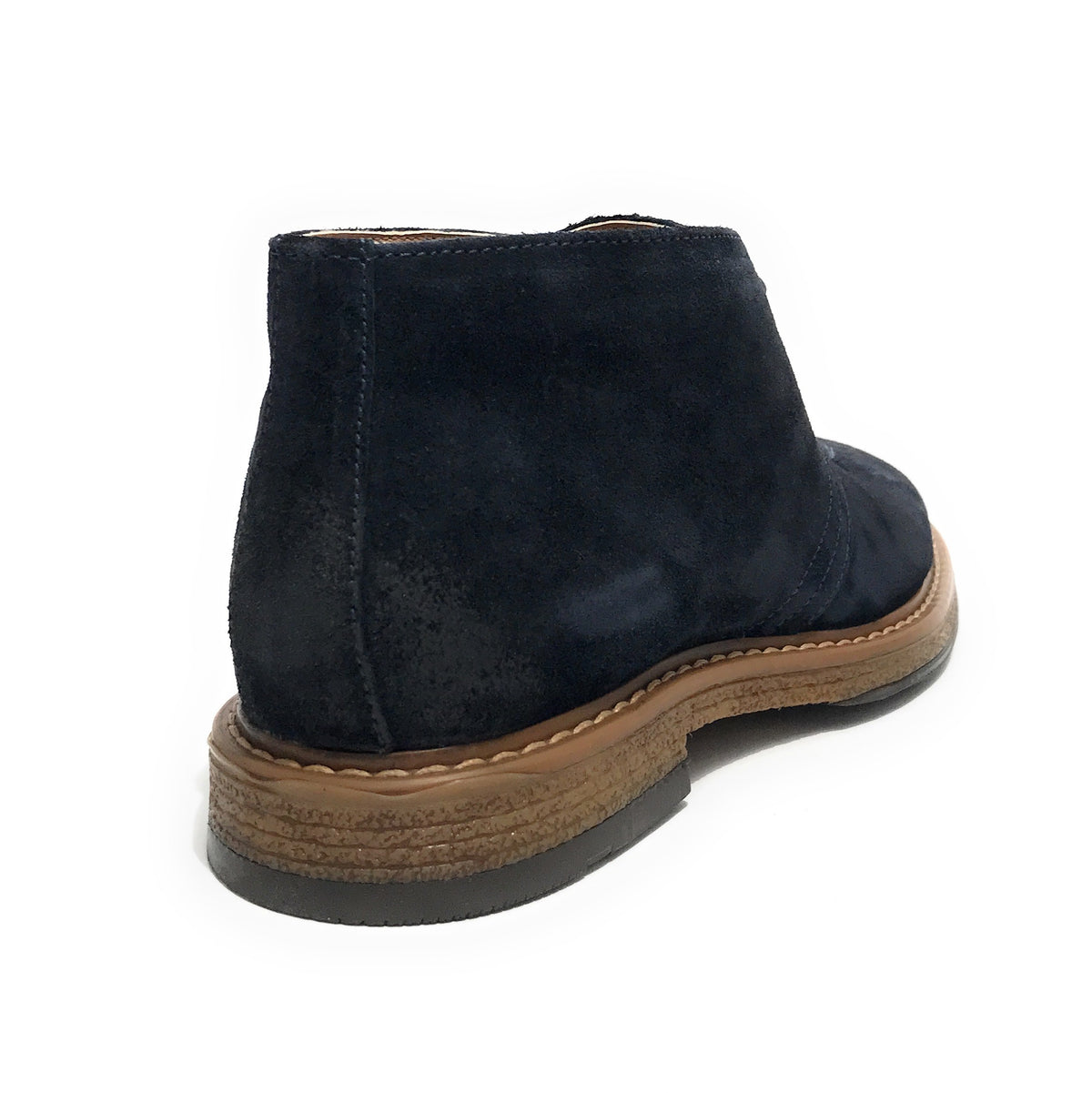 Polacchino uomo Elite in pelle scamosciata blu navy U23EL11 1010