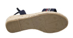 Scarpe Tommy Hilfiger sandalo fondo corda blu ZS23TH03 T3A7-32777