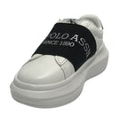 Scarpe US Polo sneaker Helis 016 white/ black  ZS23UP04