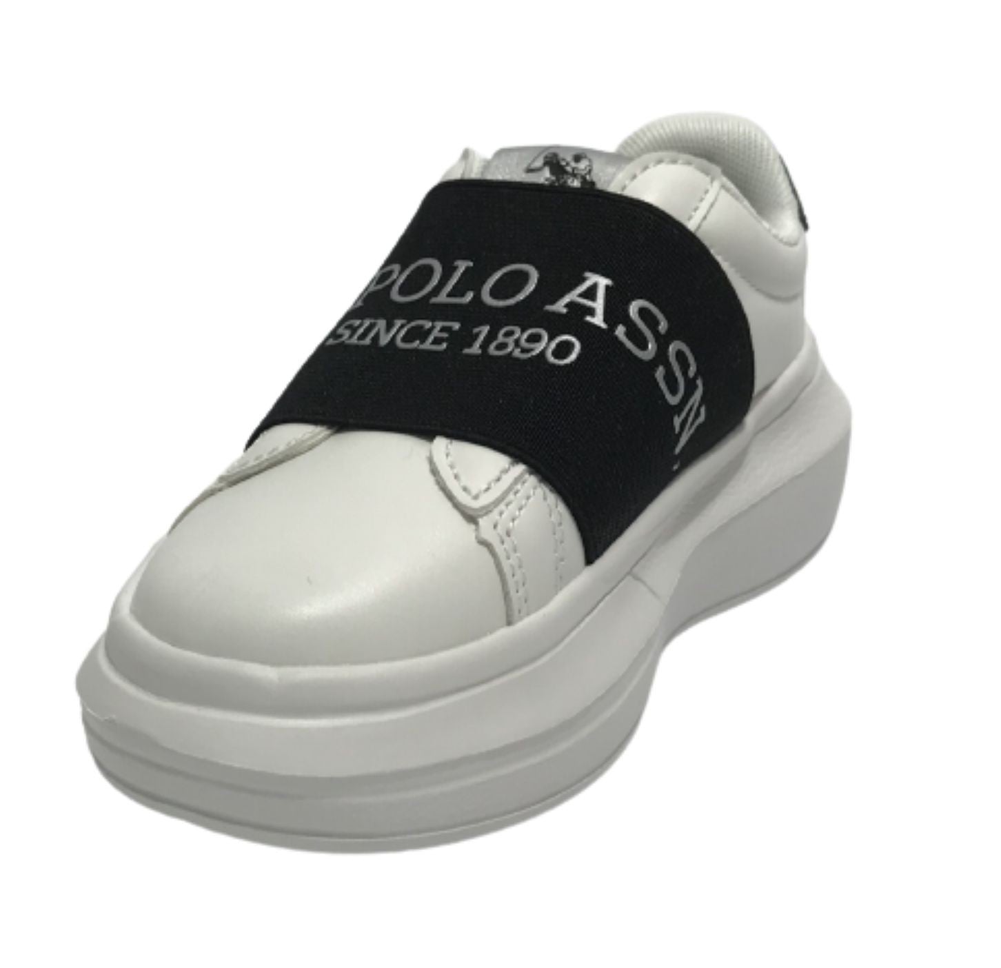 Scarpe US Polo sneaker Helis 016 white/ black  ZS23UP04