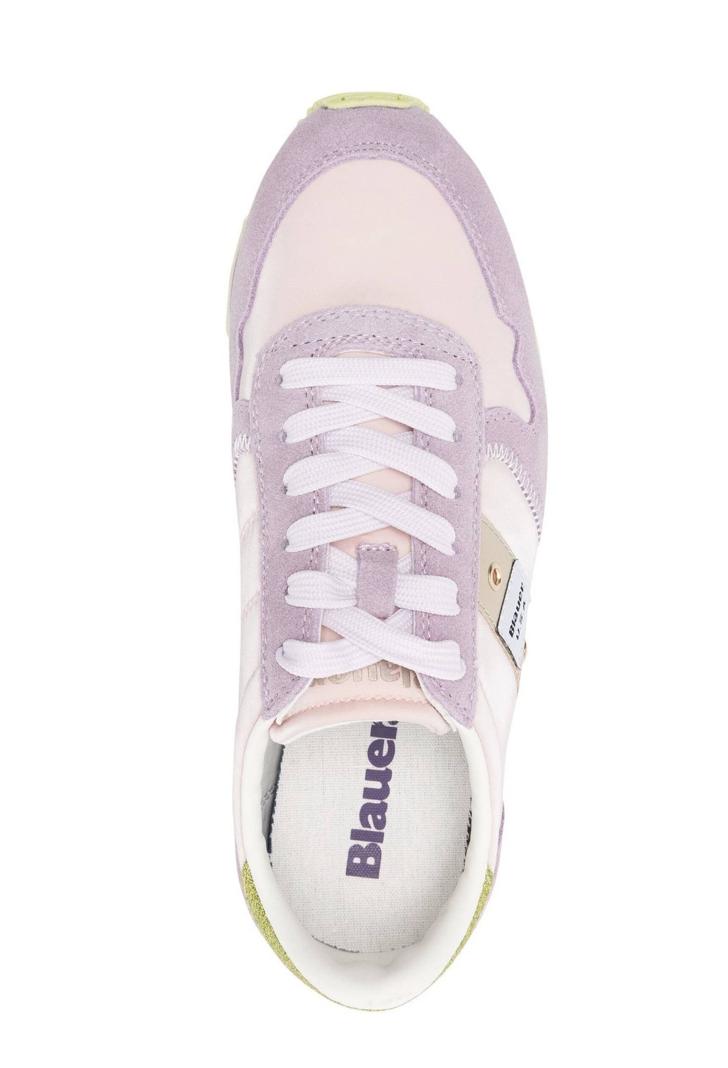 Scarpe Blauer sneaker Millen 01 suede/ nylon mauve DS24BU03 S4MILLEN01/NYG