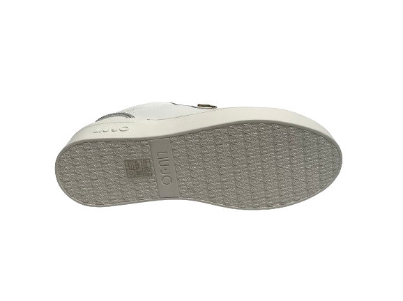 Scarpe donna Liu-Jo sneaker Silvia 95 in pelle white D25LJ01 BF4021 P0102