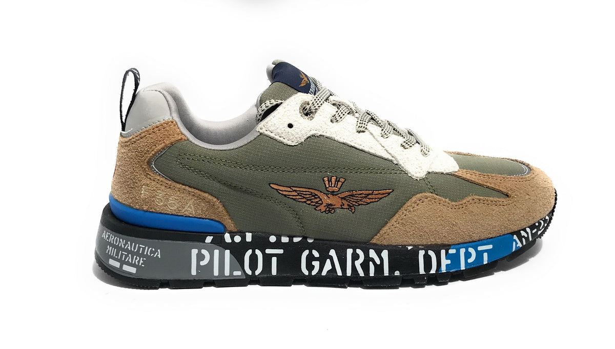 Sneaker Aeronautica Militare green/ beige US25AR04 251SC276CT3546