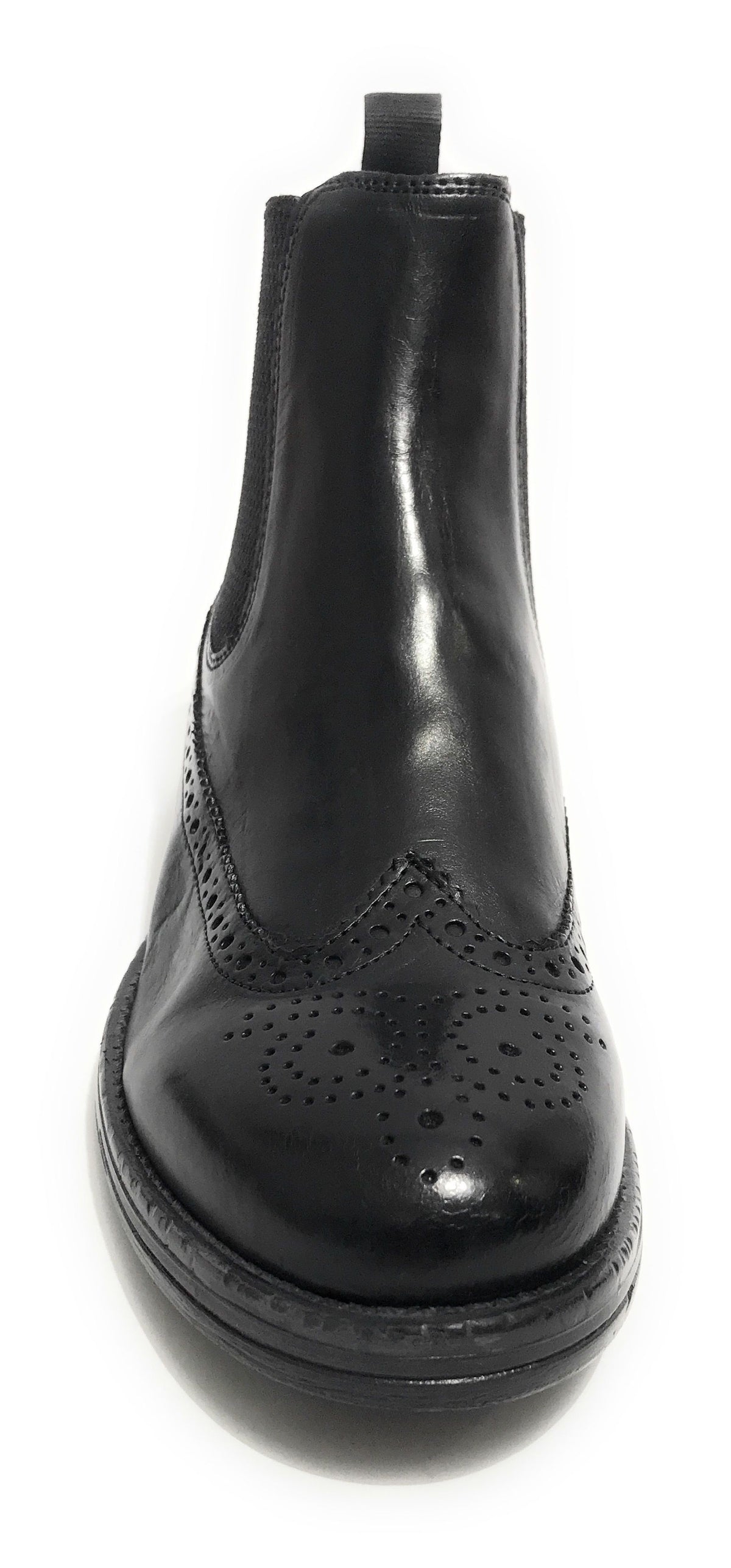 Stivaletto beatles uomo Elite in pelle nero U23EL06 1401