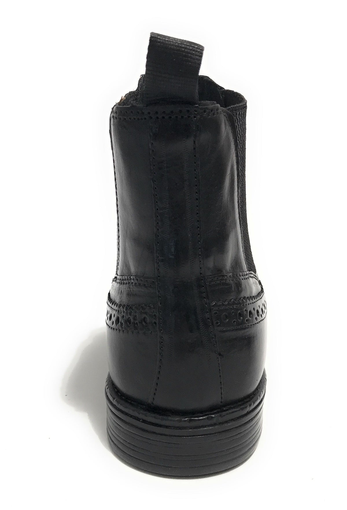 Stivaletto beatles uomo Elite in pelle nero U23EL06 1401