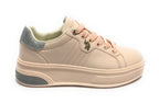 Scarpe US Polo sneaker Asuka 001W in ecopelle rosa DS24UP05