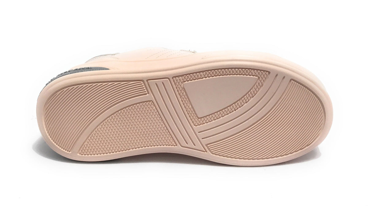 Scarpe US Polo sneaker Asuka 001W in ecopelle rosa DS24UP05