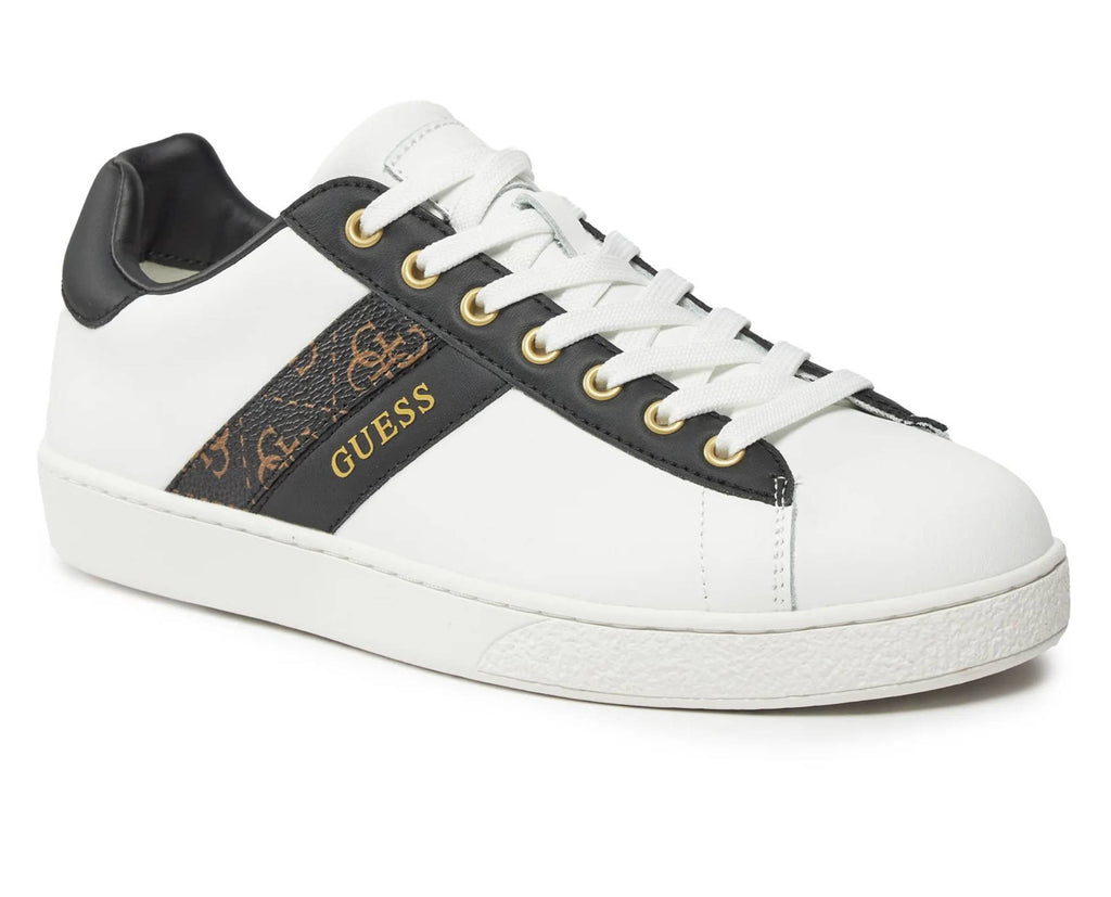 Scarpe uomo Guess sneaker Nola II bianco/ nero US24GU06 FMPNOILEA12