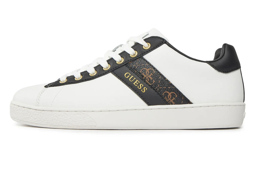 Scarpe uomo Guess sneaker Nola II bianco/ nero US24GU06 FMPNOILEA12