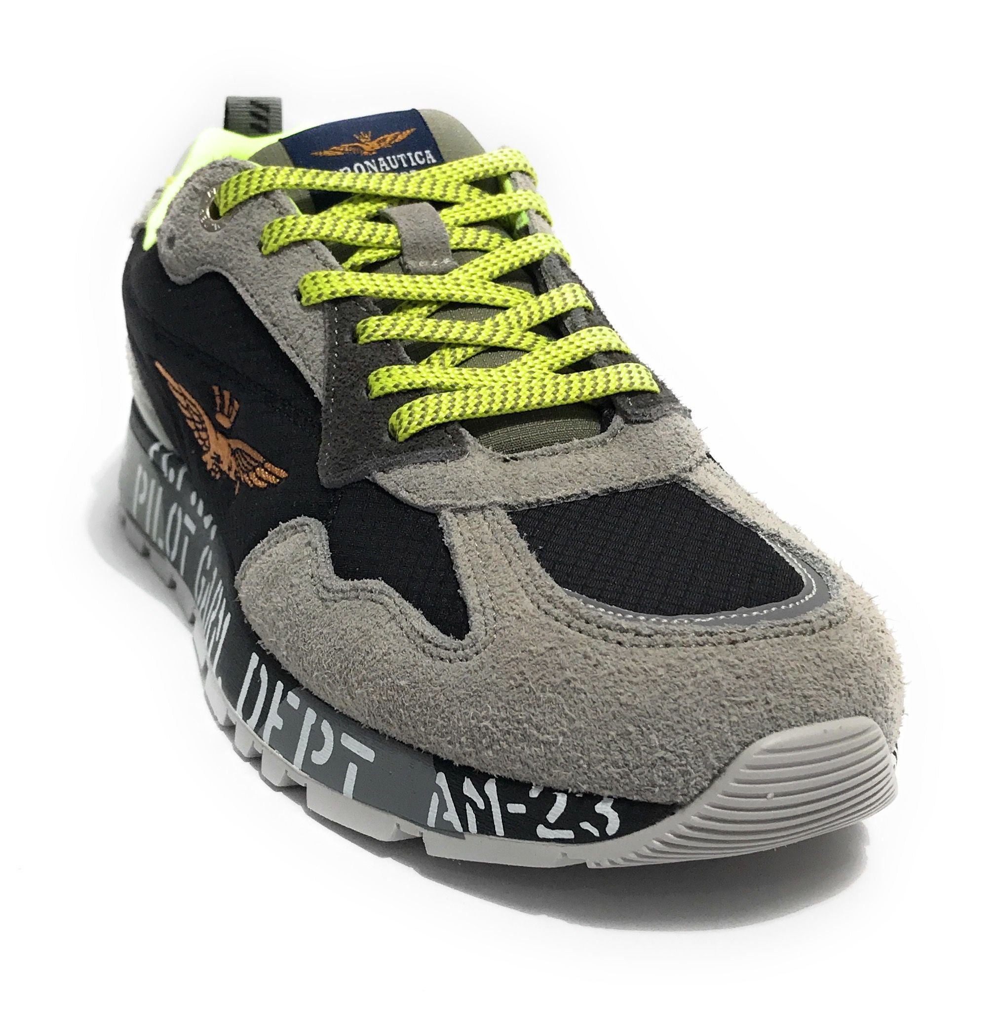 Sneaker Aeronautica Militare grigio/ nero US25AR06 251SC276CT3546