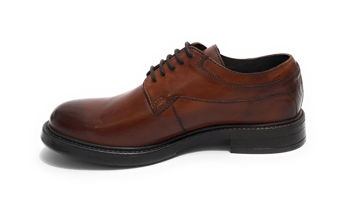 Scarpe uomo Elite francesina in pelle marrone U23EL08 1404