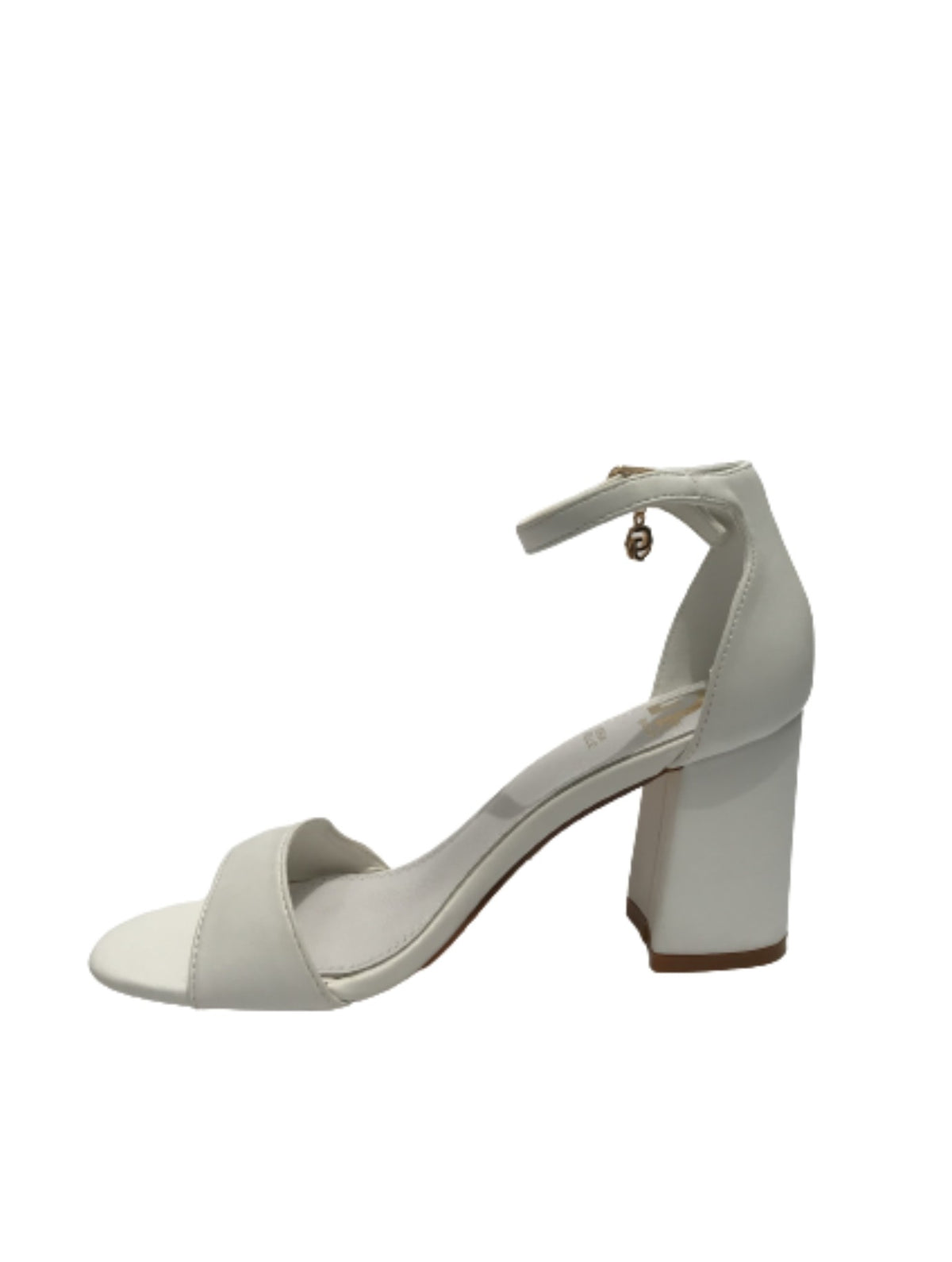 Scarpe donna Gold&gold sandalo con tacco ecopelle bianco DS23GG44 GD811