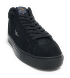 Sneaker Aeronautica Militare in pelle nero U25AR09 242SC291PL206