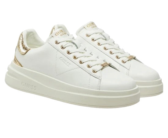 Scarpe donna sneaker Guess Elbina white/gold DS25GU44 FLTELBLEM12