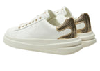 Scarpe donna sneaker Guess Elbina white/gold DS25GU44 FLTELBLEM12