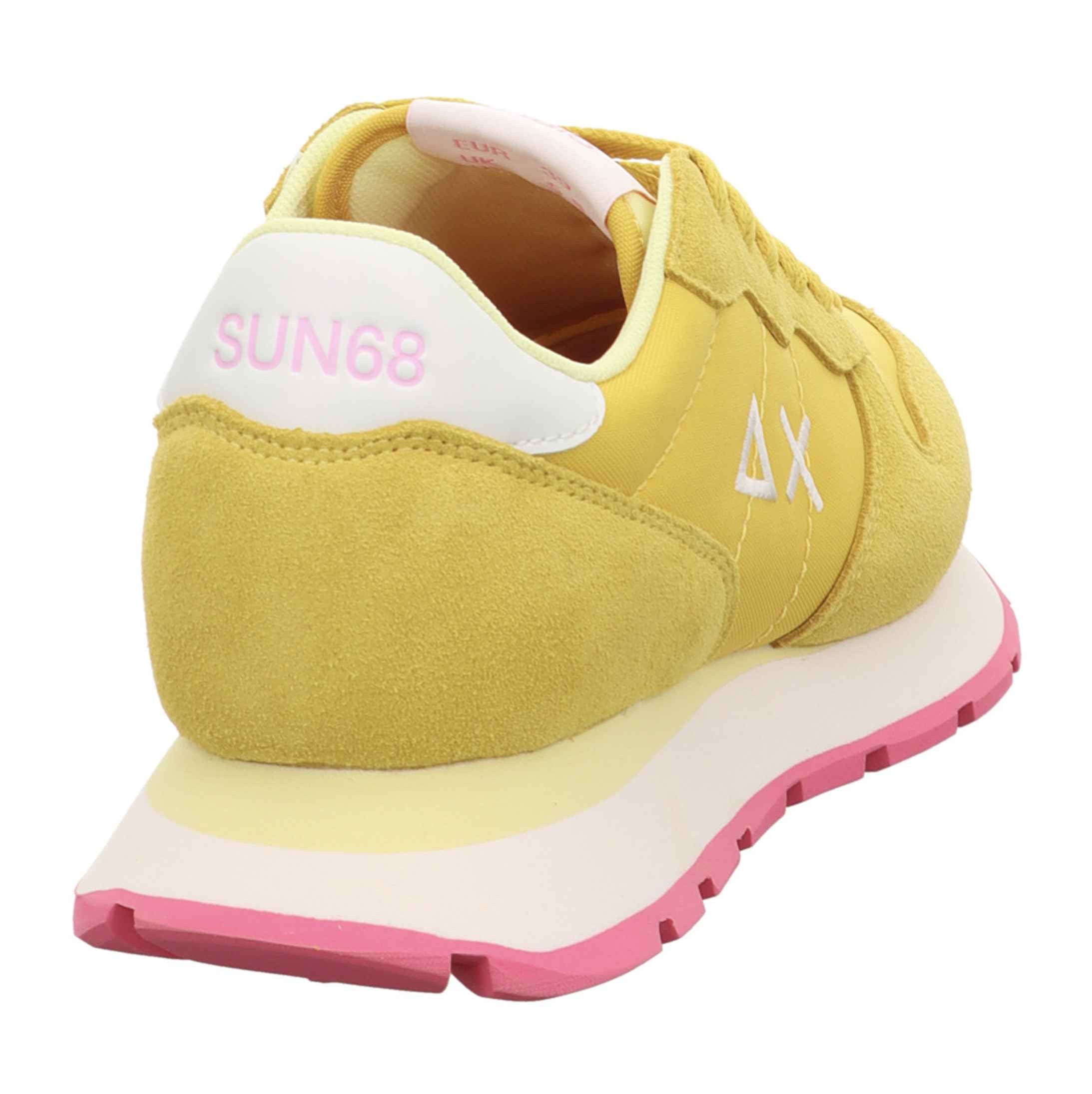 Sneaker Sun68 Ally Solid Nylon giallo DS25SU07 Z35201