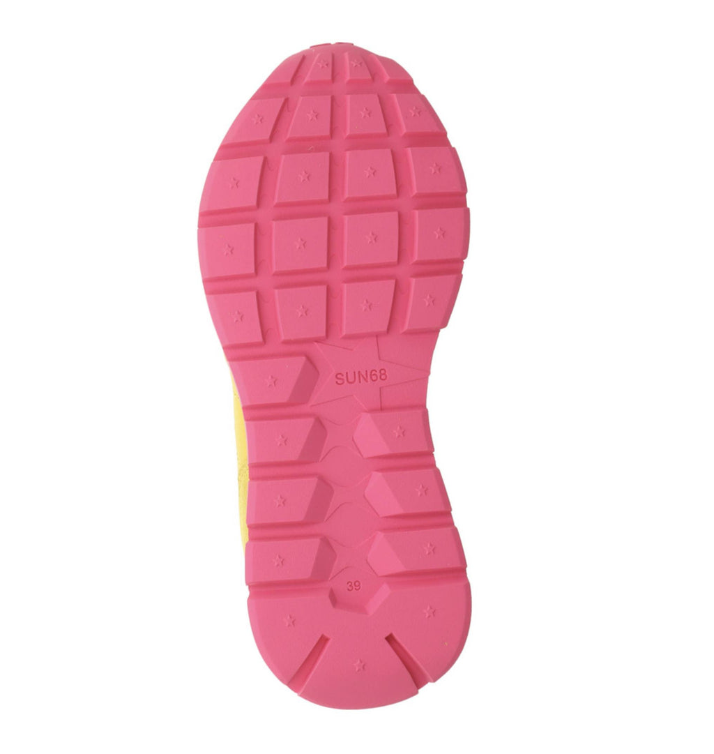 Sneaker Sun68 Ally Solid Nylon giallo DS25SU07 Z35201