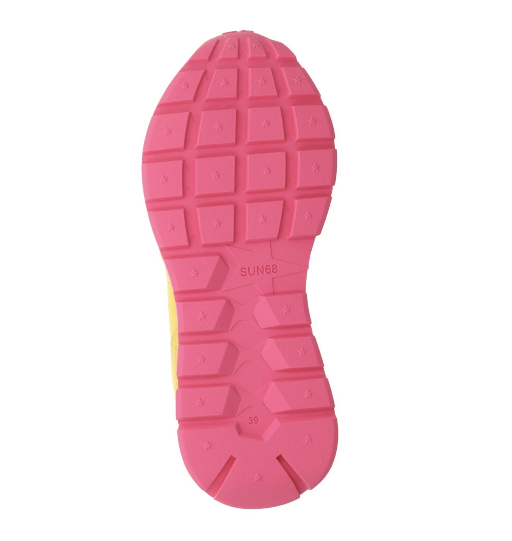Sneaker Sun68 Ally Solid Nylon giallo DS25SU07 Z35201
