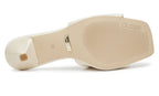 Sandalo Guess Lusine vernice cream DS25GU50 FLJLUSPAF03