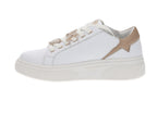 Scarpe donna sneaker Emanuélle Vee white/ beige D24EV17 432P-800-15-P003